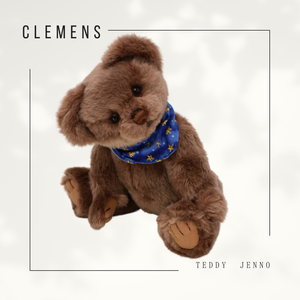 NEW 2024! TEDDY JENNO / CLEMENS CLASSIC SOFT PLUSH BEAR