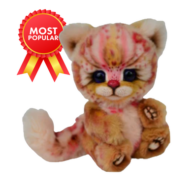 BACK NOW! FANTASY CAT MOIRE / CLEMENS HIGH QUALITY SOFT PLUSH ARTIST LIMITED CAT