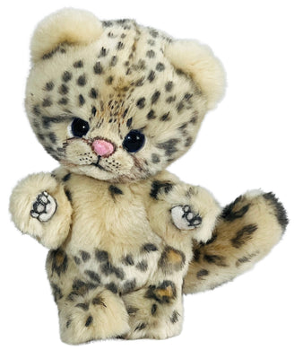 SNOW LEOPARD LEAN / CLEMENS HIGH QUALITY SOFT PLUSH ARTIST LIMITED EDITION