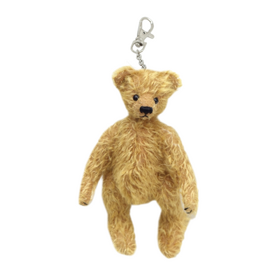 ONLY 1 LEFT! CLEVER TEDDY ELSE / MOHAIR QUALITY BEAR (KEY RING /COIN CASE)